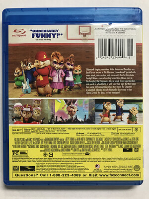 Alvin and the Chipmunks 2: The Squeakquel Blu-ray Disc