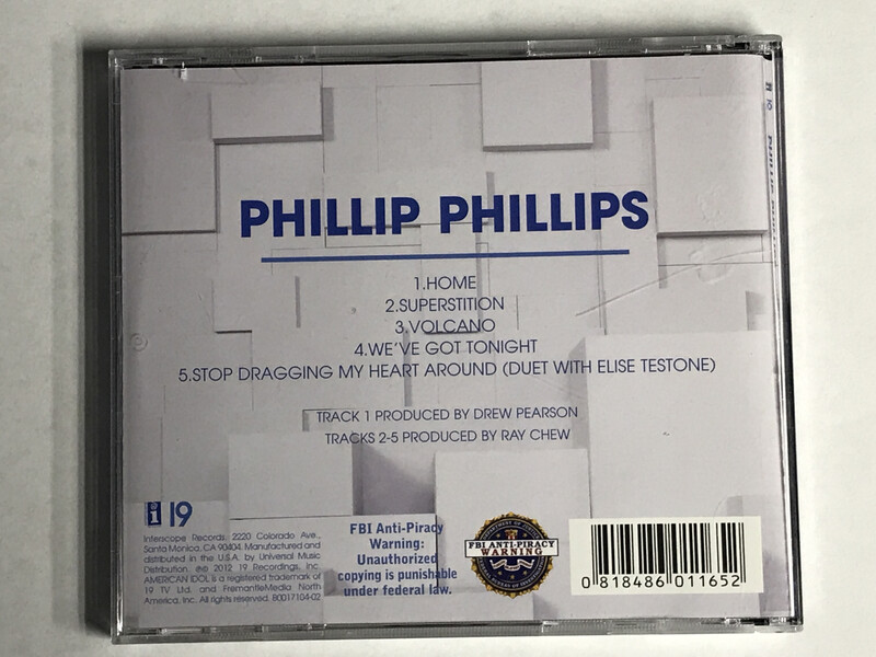 Phillip Phillips American Idol Season 11 Highlights CD