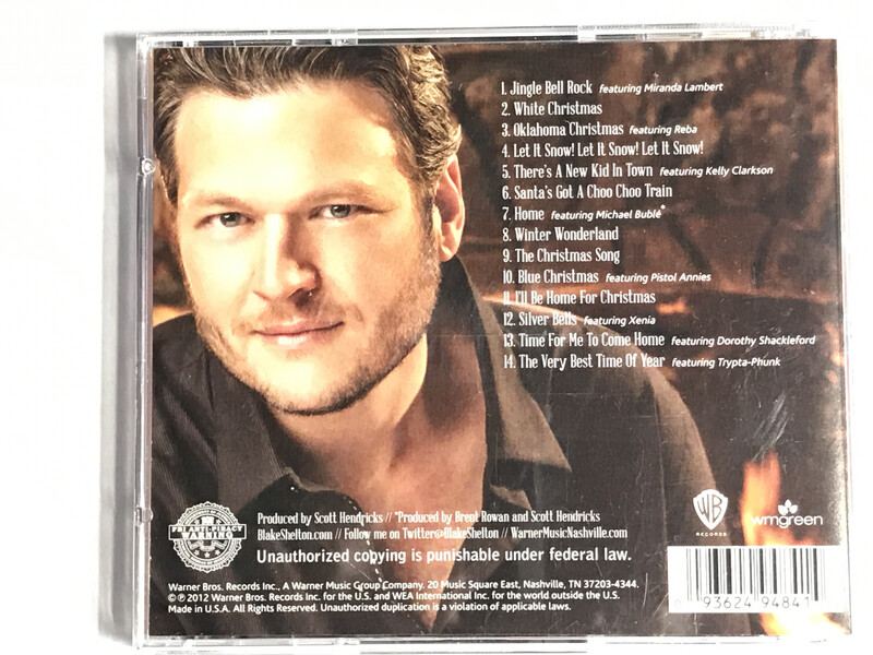 Blake Shelton Cheers, It’s Christmas CD