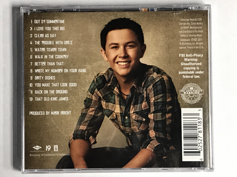 SCOTTY McCREERY Clear As Day CD