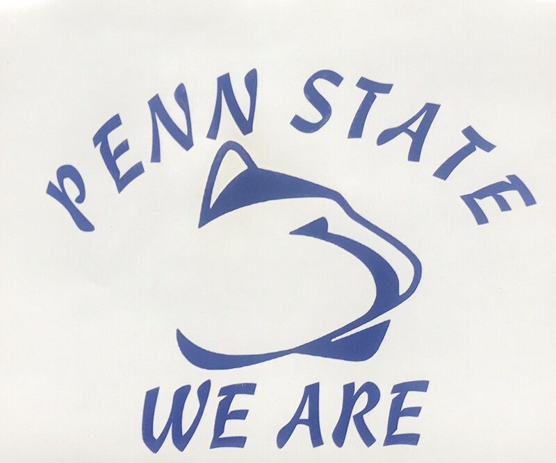 Penn State Football Vinyl Decal