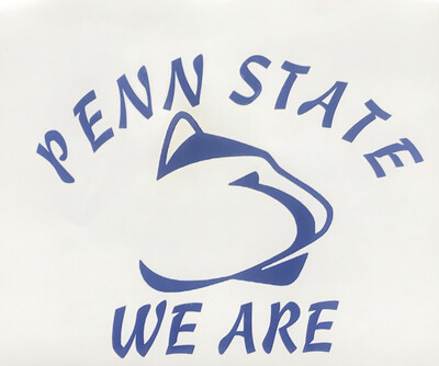 Penn State Football Vinyl Decal