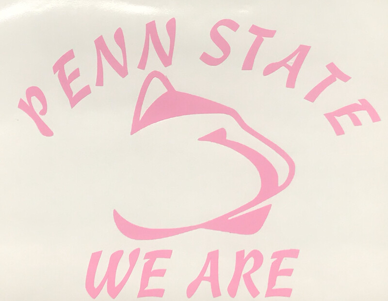 Penn State Football Vinyl Decal
