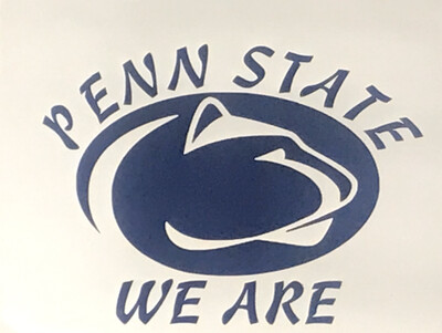 Penn State Football Vinyl Decal