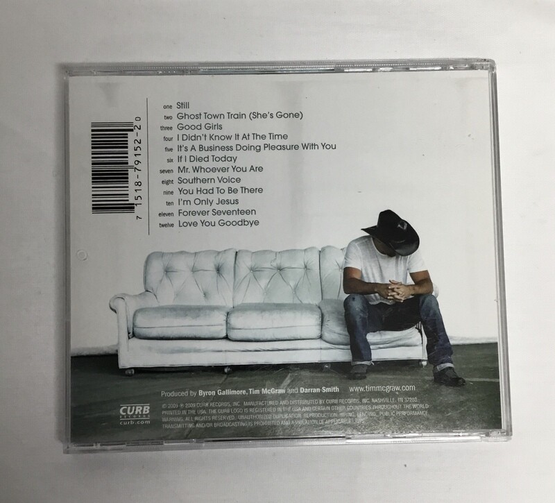 TIM McGRAW Southern Voice CD