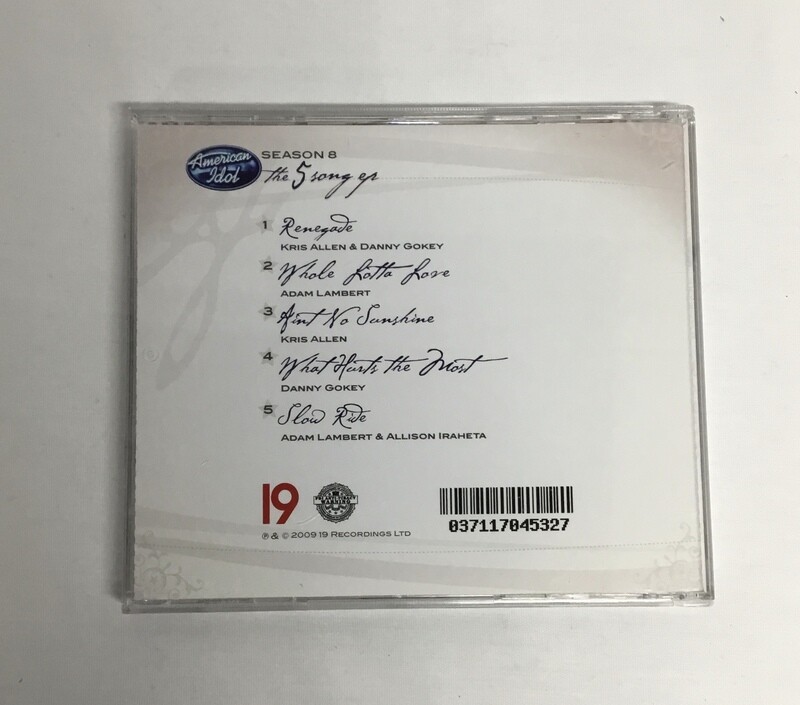 American Idol Season 8 the 5 Song EP CD