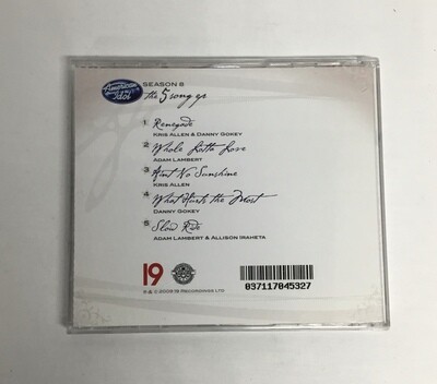 American Idol Season 8 the 5 Song EP CD