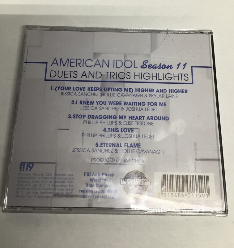 American Idol Season 11 DUETS AND TRIOS HIGHLIGHTS CD