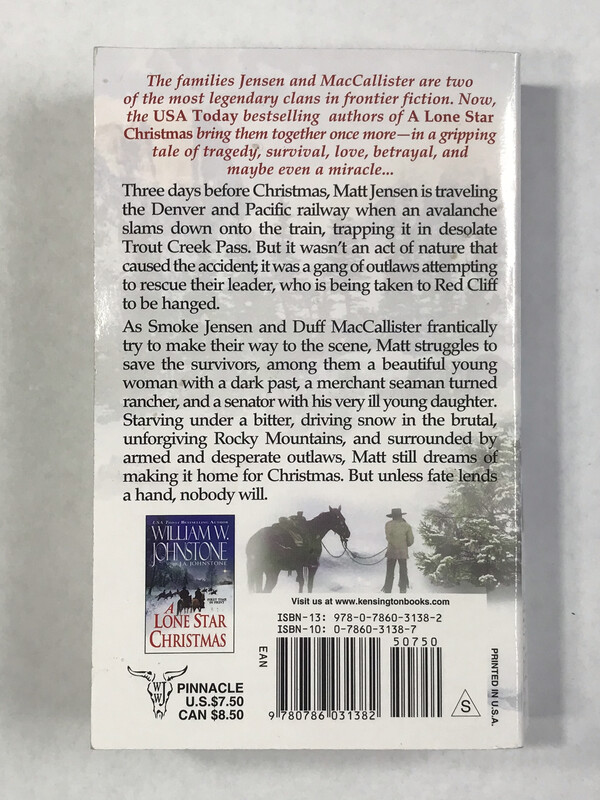 A Rocky Mountain Christmas Book by William W. Johnstone With J.A. Johnstone