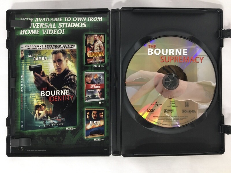 The Bourne Supremacy DVD