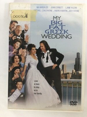 My Big Fat Greek Wedding  DVD