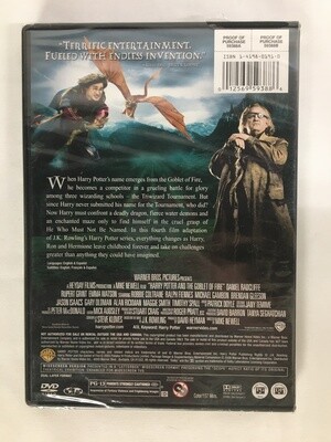 Harry Potter And The Goblet Of Fire DVD