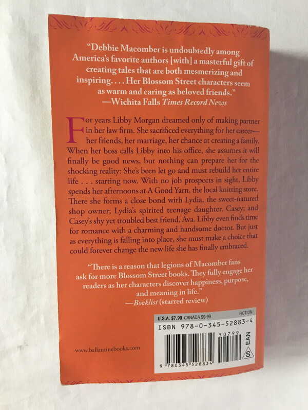 Starting Now A Blossom Street Novel by Debbie Macomber