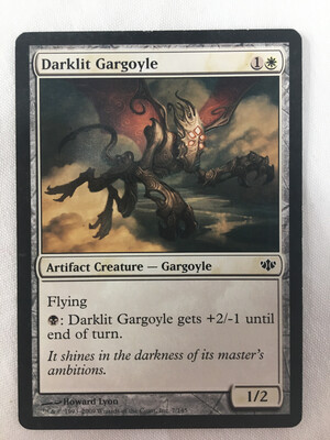 Darklit Gargoyle