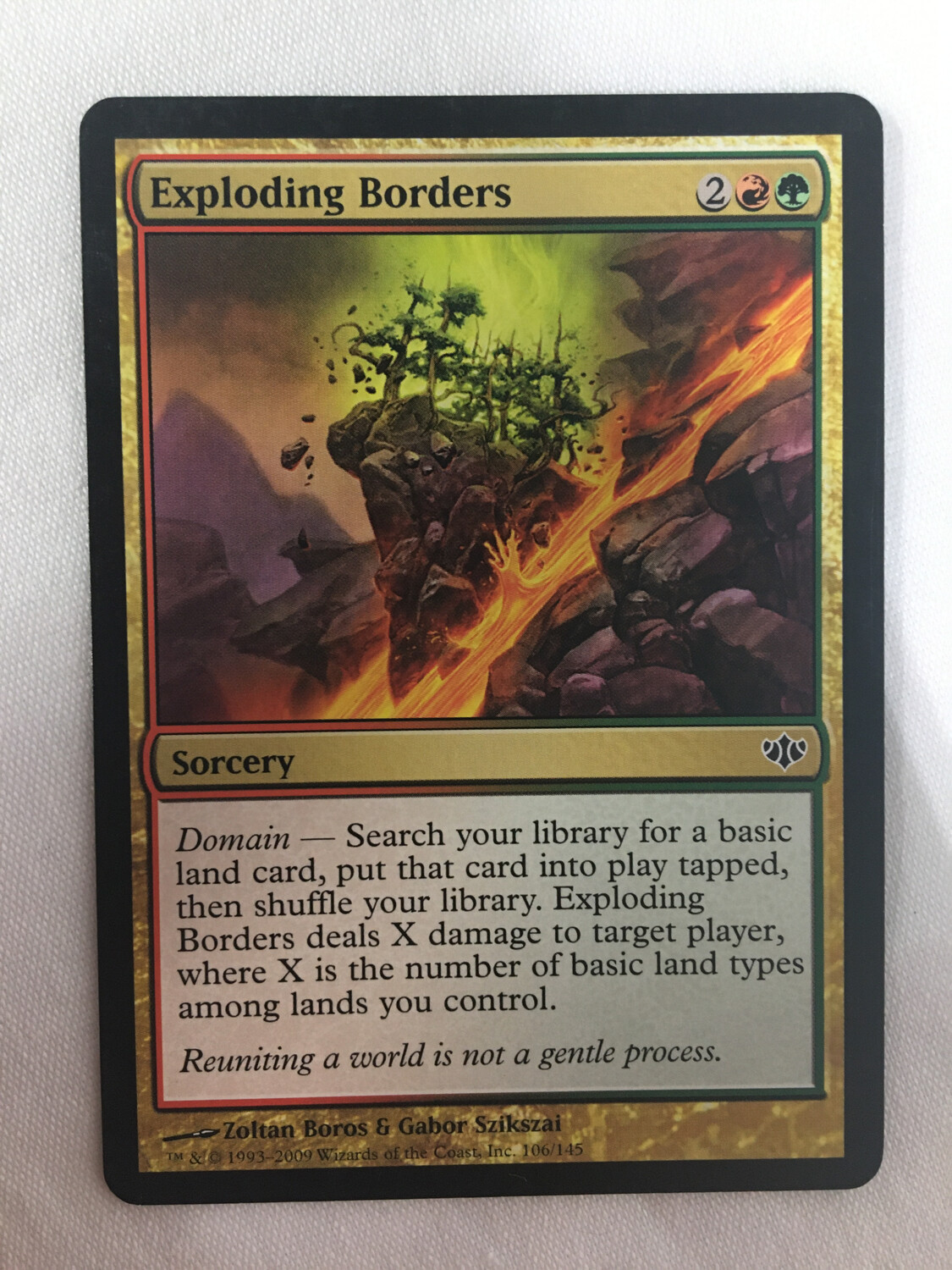 Exploding Borders