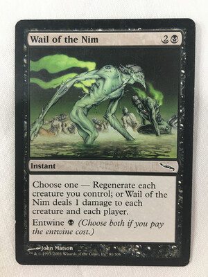 Wail Of The Nim