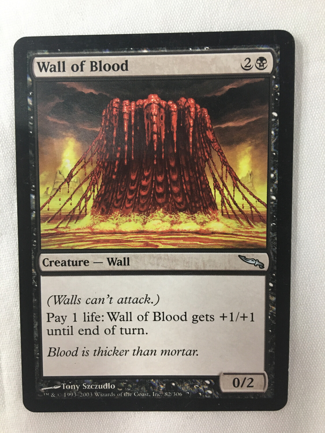 Wall Of Blood