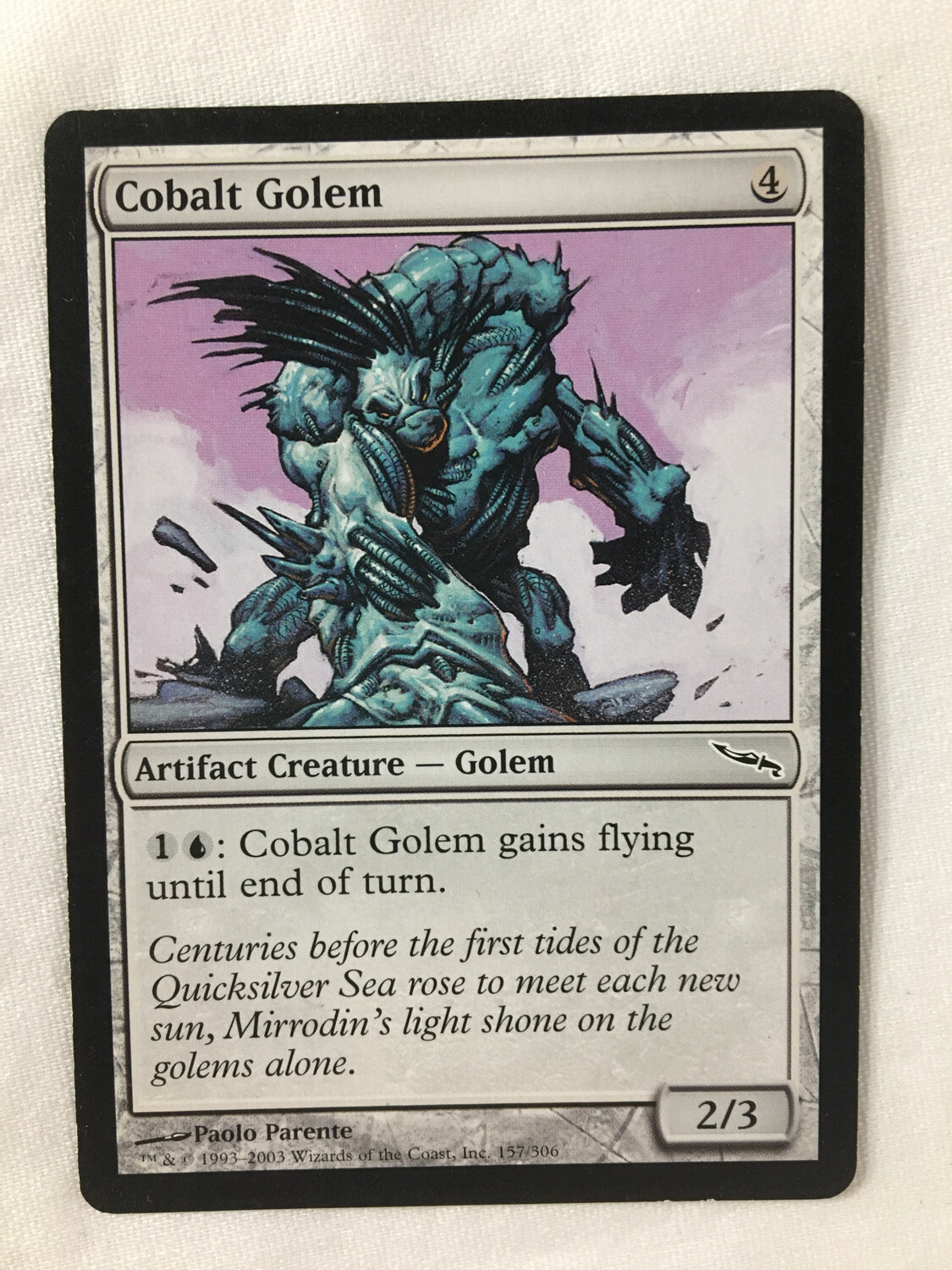 Cobalt Golem