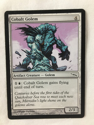 Cobalt Golem