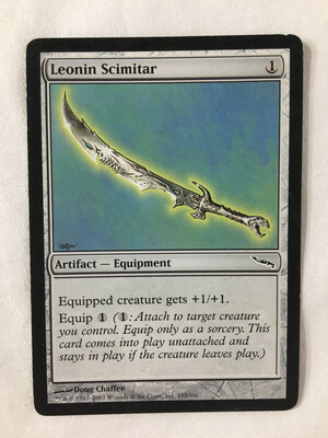 Leonin Scimitar