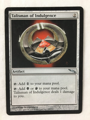 Talisman Of Indulgence