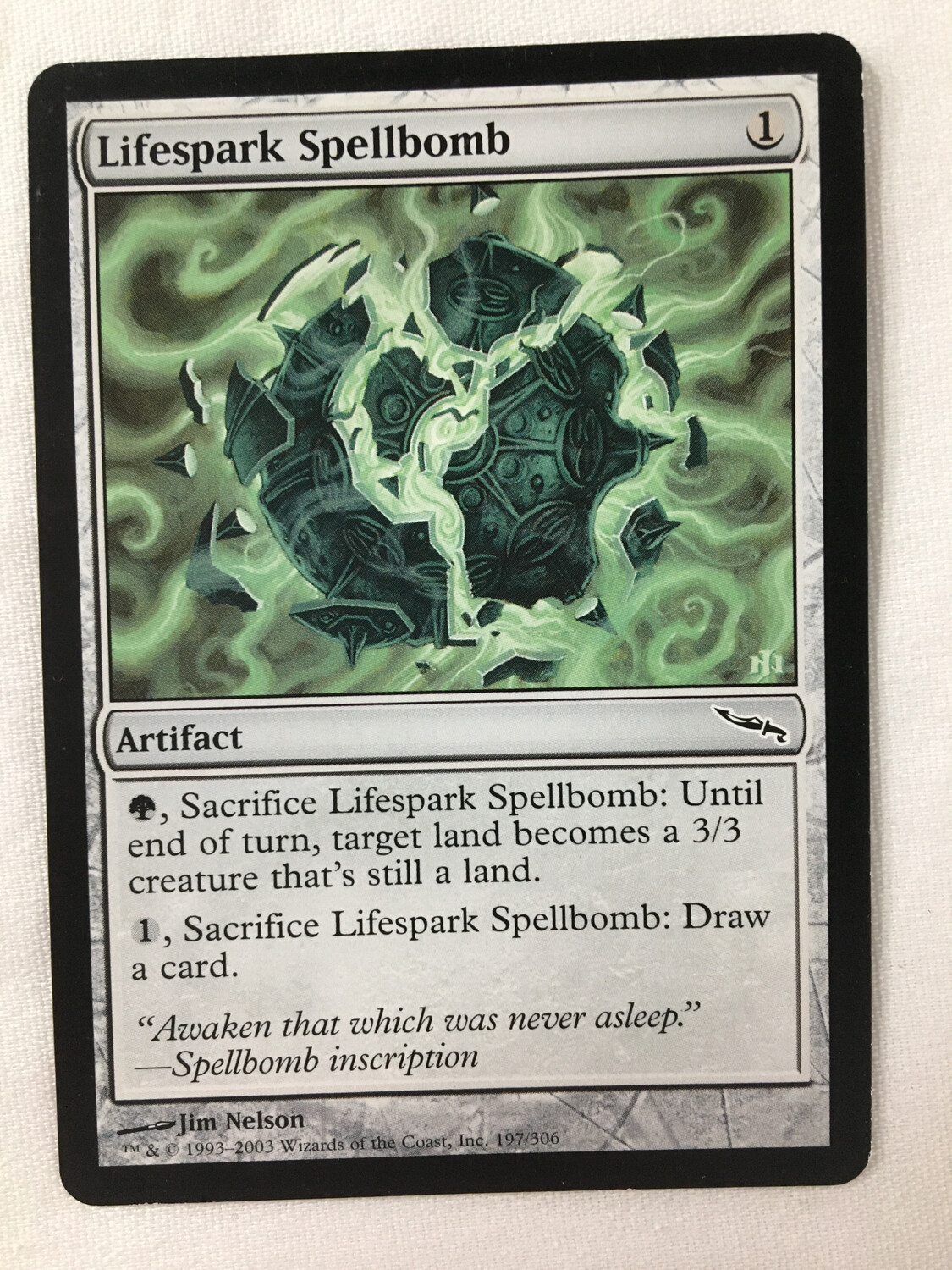 Lifespark Spellbomb