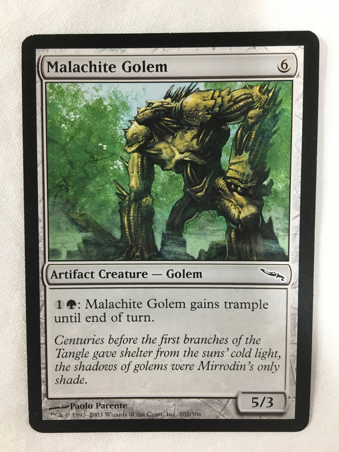 Malachite Golem