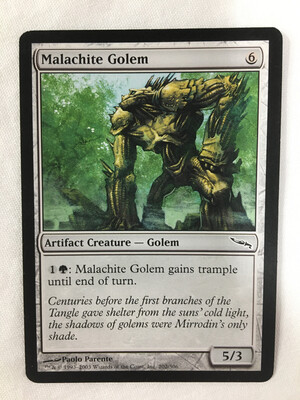 Malachite Golem