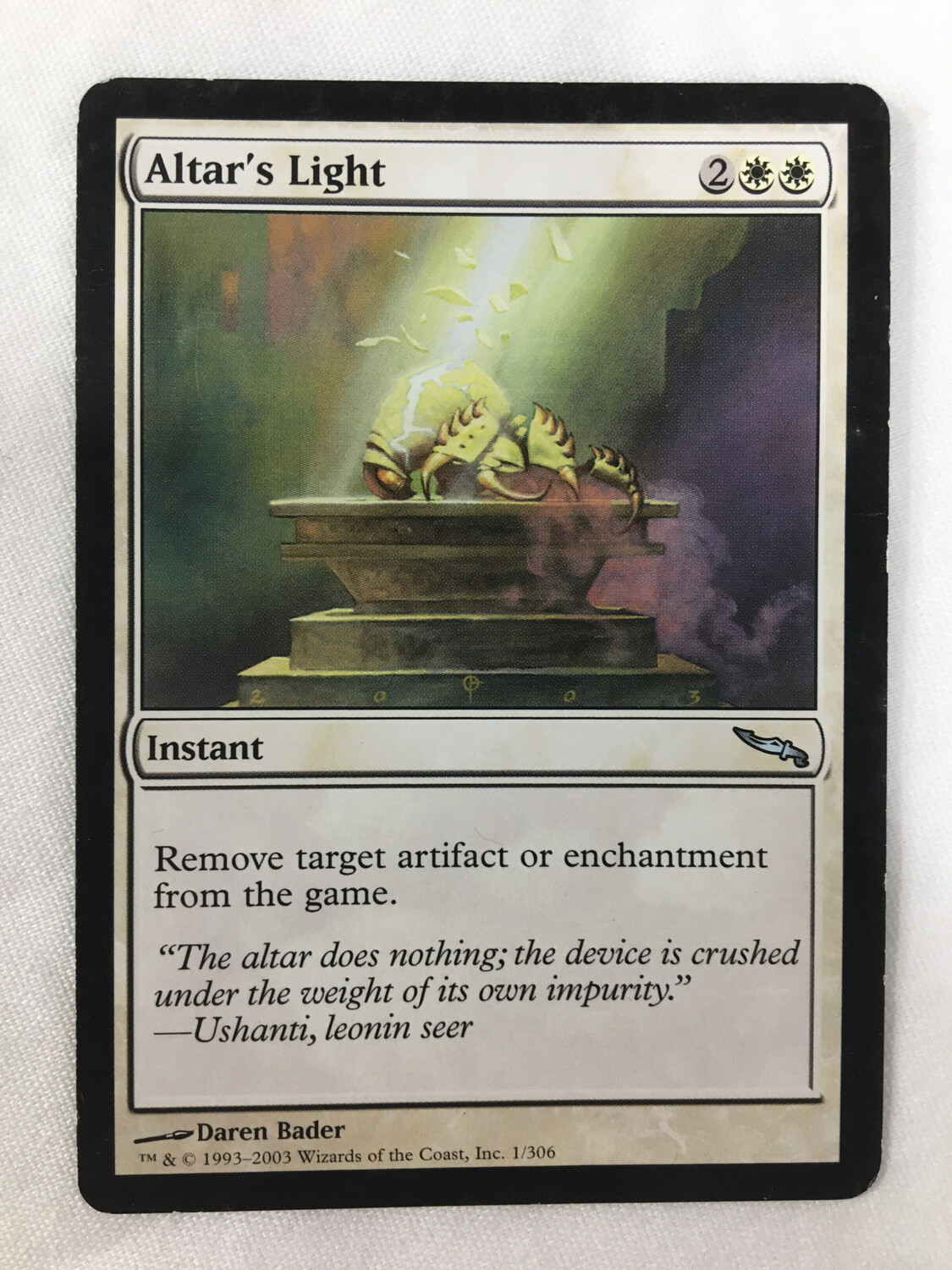 Altar&#39;s Light