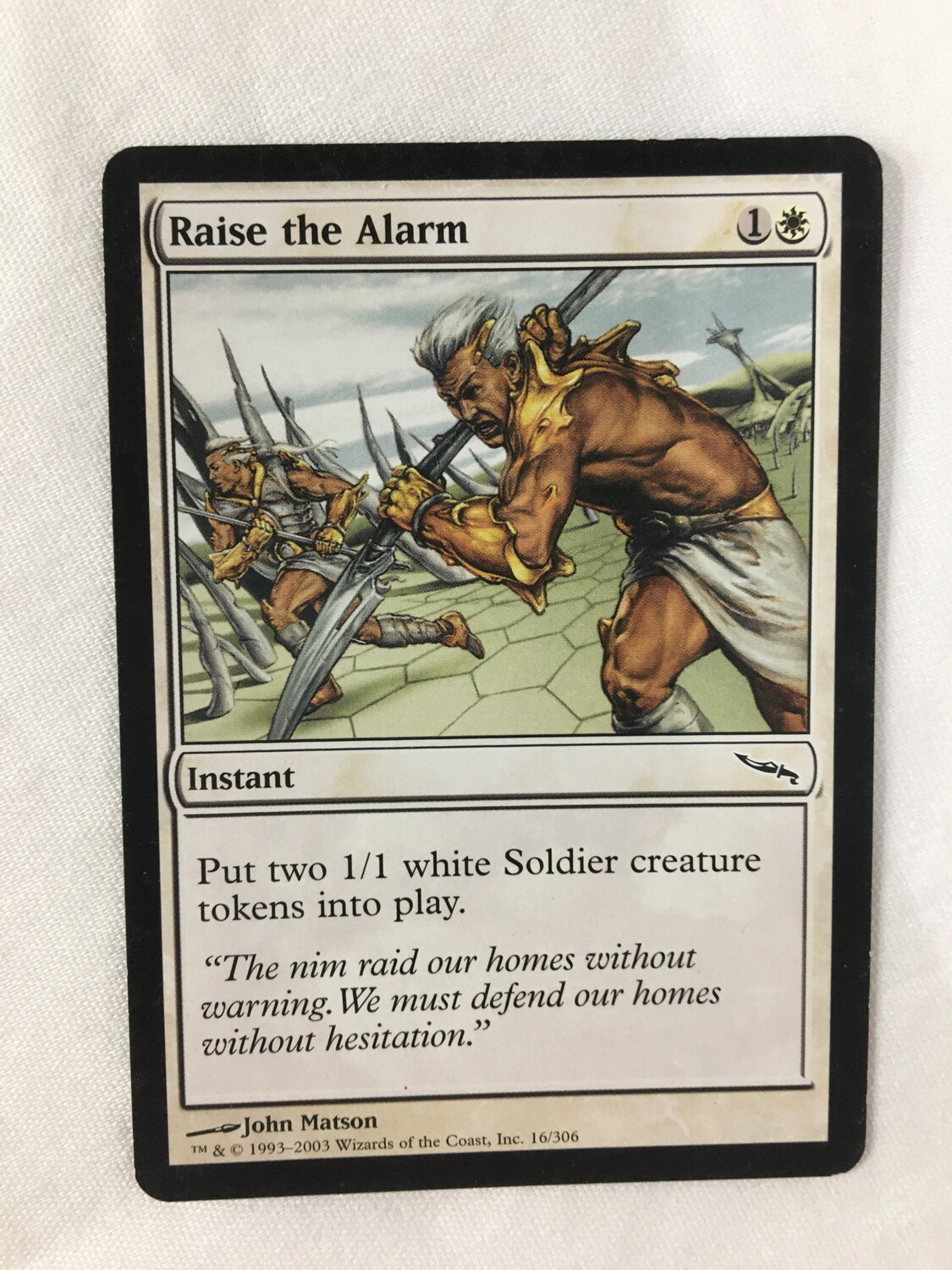 Raise The Alarm