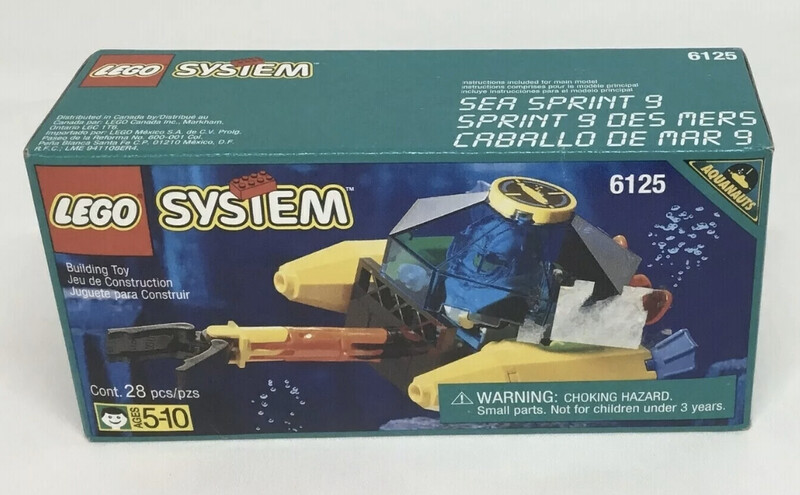 Vintage Lego System Sea Sprint 9 (6125)