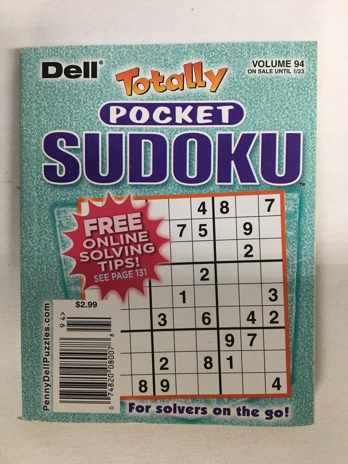Totally Pocket Sudoku . Volume 94