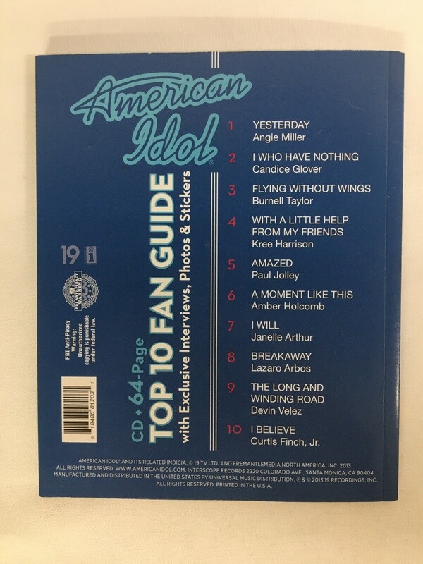 American Idol - Idols Singing Idols 'Zinepak - CD + 64 page Season 12 Fan Guide