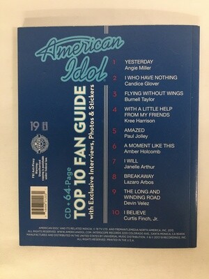 American Idol - Idols Singing Idols 'Zinepak - CD + 64 page Season 12 Fan Guide