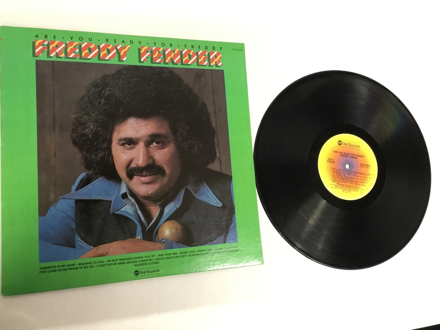 Freddy Fender-Are You Ready For Freddy LP ABC Dosd 2044 Country Rock 1975