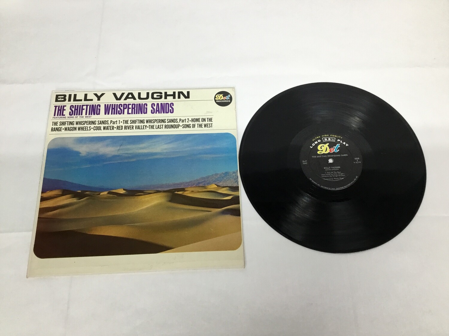 Bill Vaughn The Shifting Whispering Sands LP Vinyl Record