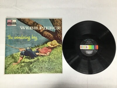 Webb Pierce The Wondering Boy Vinyl Record