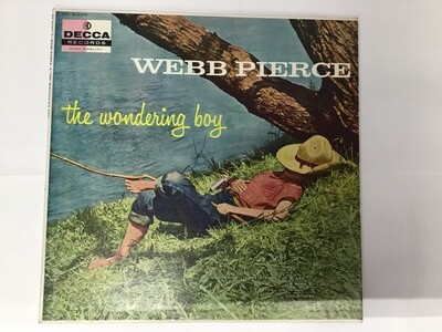 Webb Pierce The Wondering Boy Vinyl Record