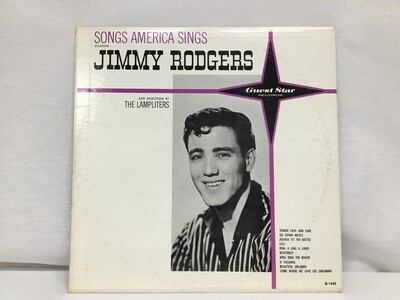 Songs America Sings Staring Jimmy Rodgers Vinyl Record