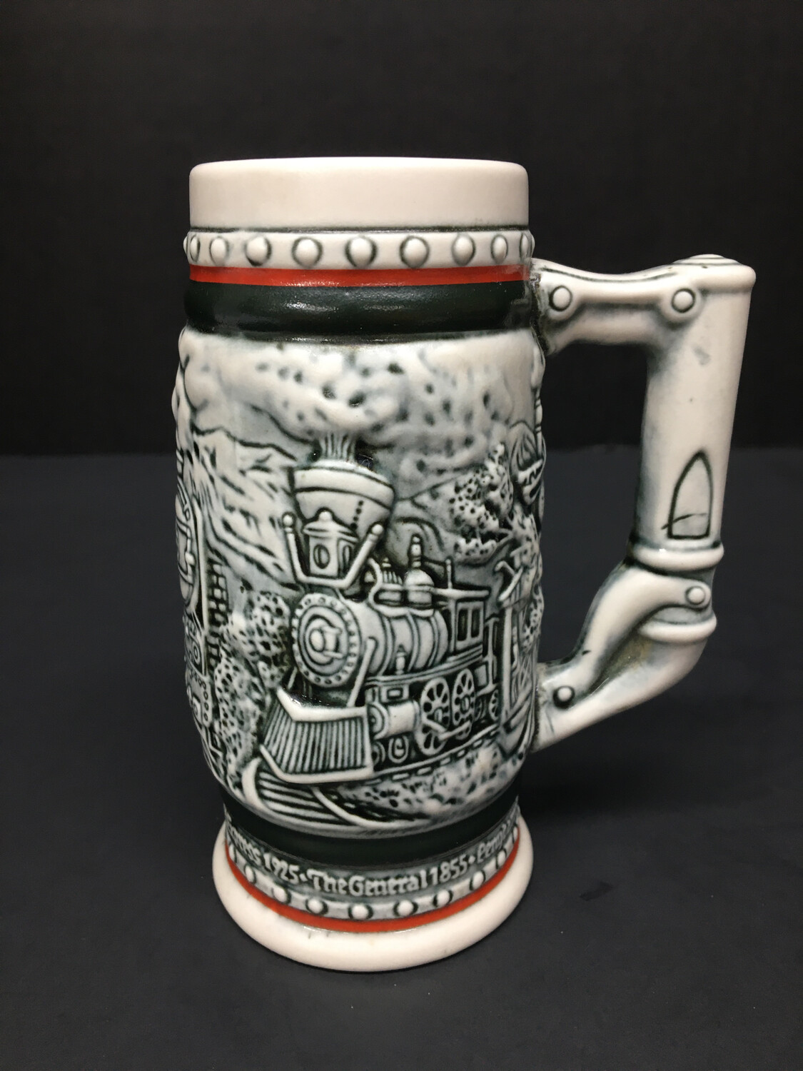 1985 Avon Orient Express Age Of The Iron Horse Trains Railroad Beer Stein