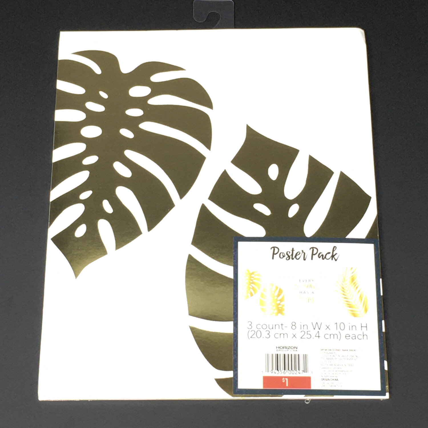 Poster Pack 3 Count 8in W x 10in H