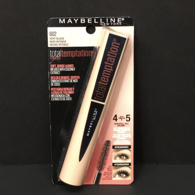 Maybelline New York Total Temptations Mascara 602 Very Black