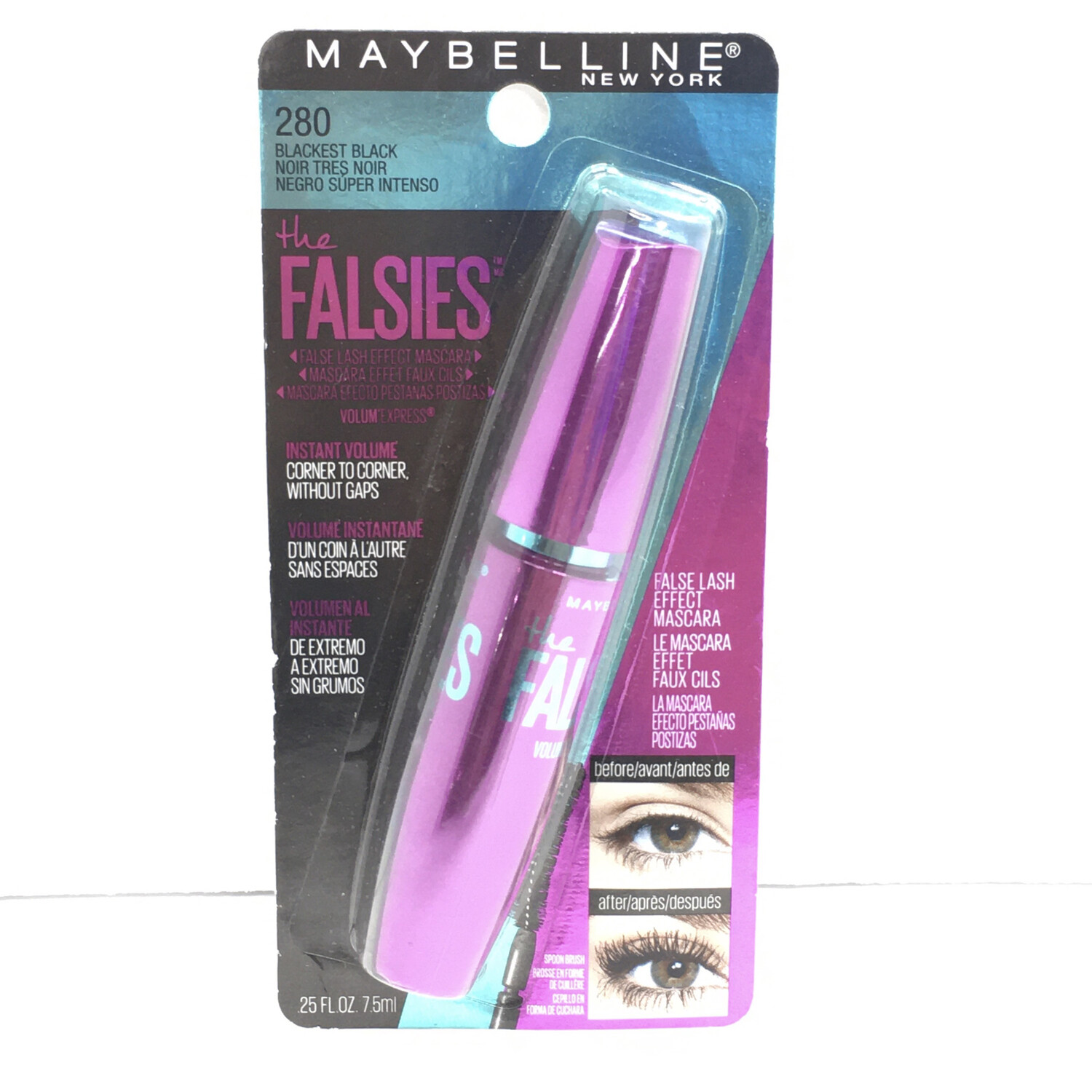 Maybelline New York The Falsies Mascara 280 Blackest Black