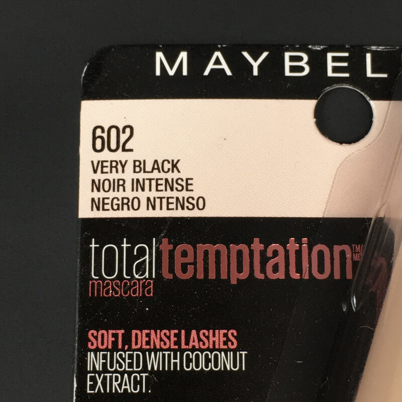 Maybelline New York Total Temptations Mascara 602 Very Black