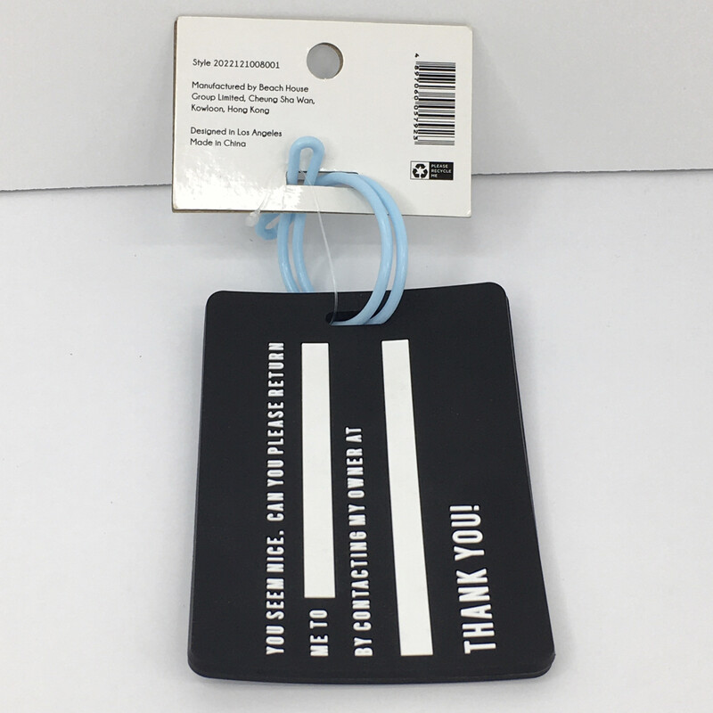 Path Travel Luggage Tag Born To Roam