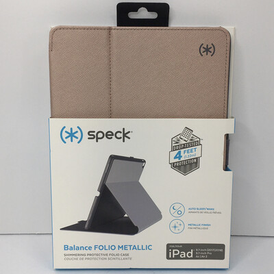 Speck Balance Folio Metallic For iPad 9.7in, iPad 9.7in Pro, iPad Air &amp; iPad Air 2
