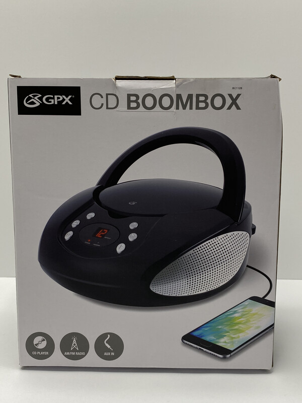 GPX CD Boombox BC112B