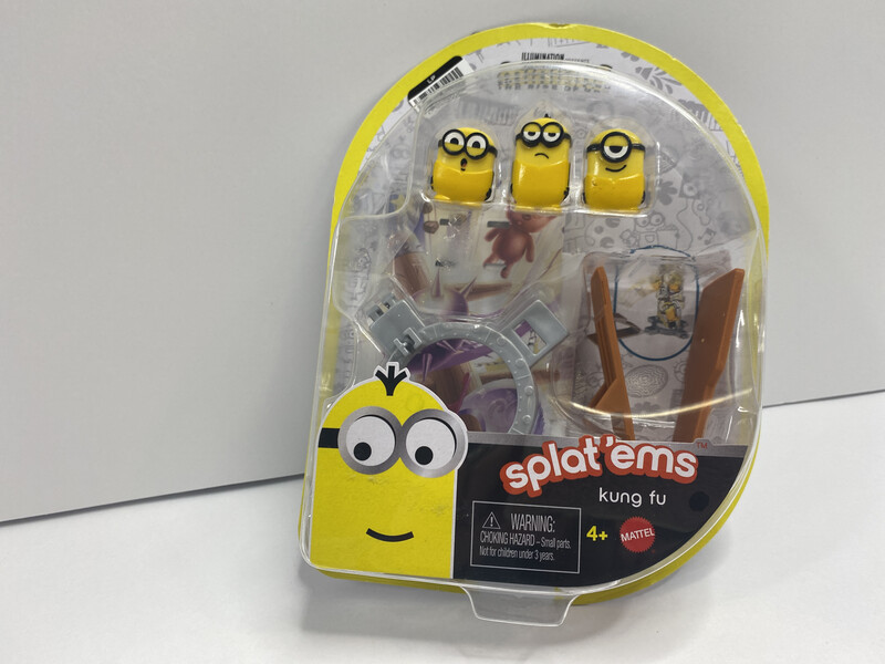 Minions 2: The Rise Of Gru Splat Ems King Fu Figure 3 Pk