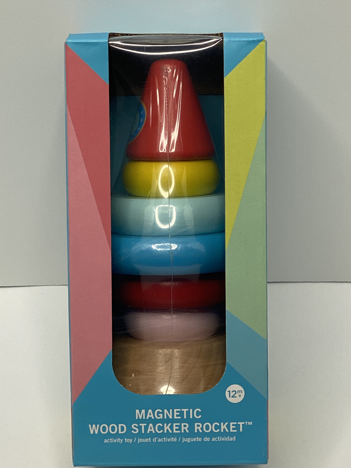 Magnet Wood Stacker Rocket