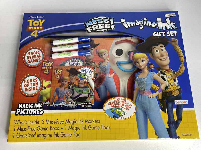 Disney Pixar Toy Story 4 Magic Ink Imagine Ink Gift Set Mess Free